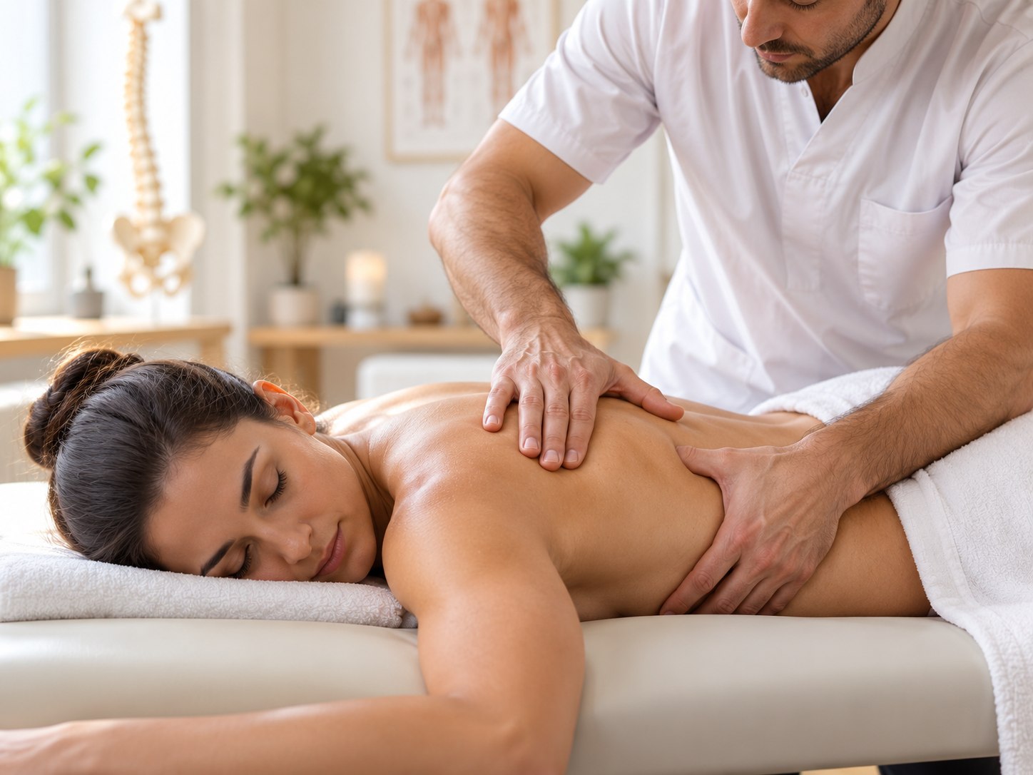Atendimento de osteopatia